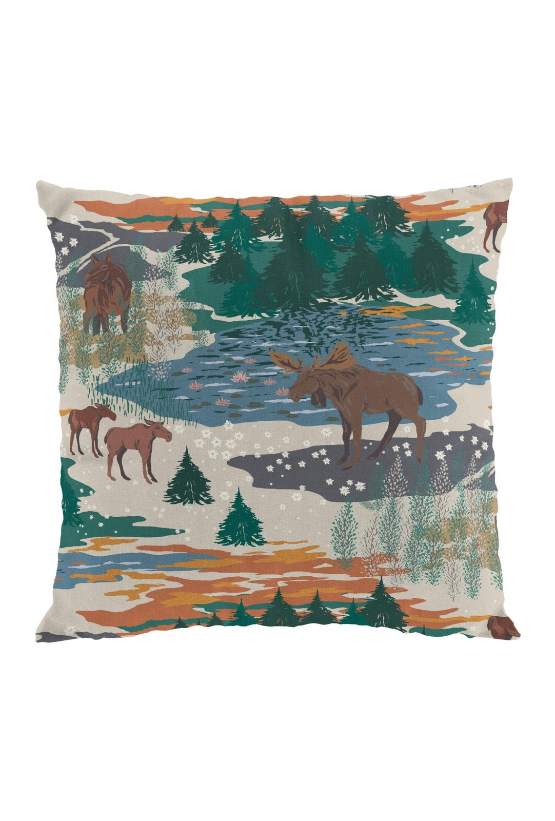 Älgrike kussenhoes 47×47 cm