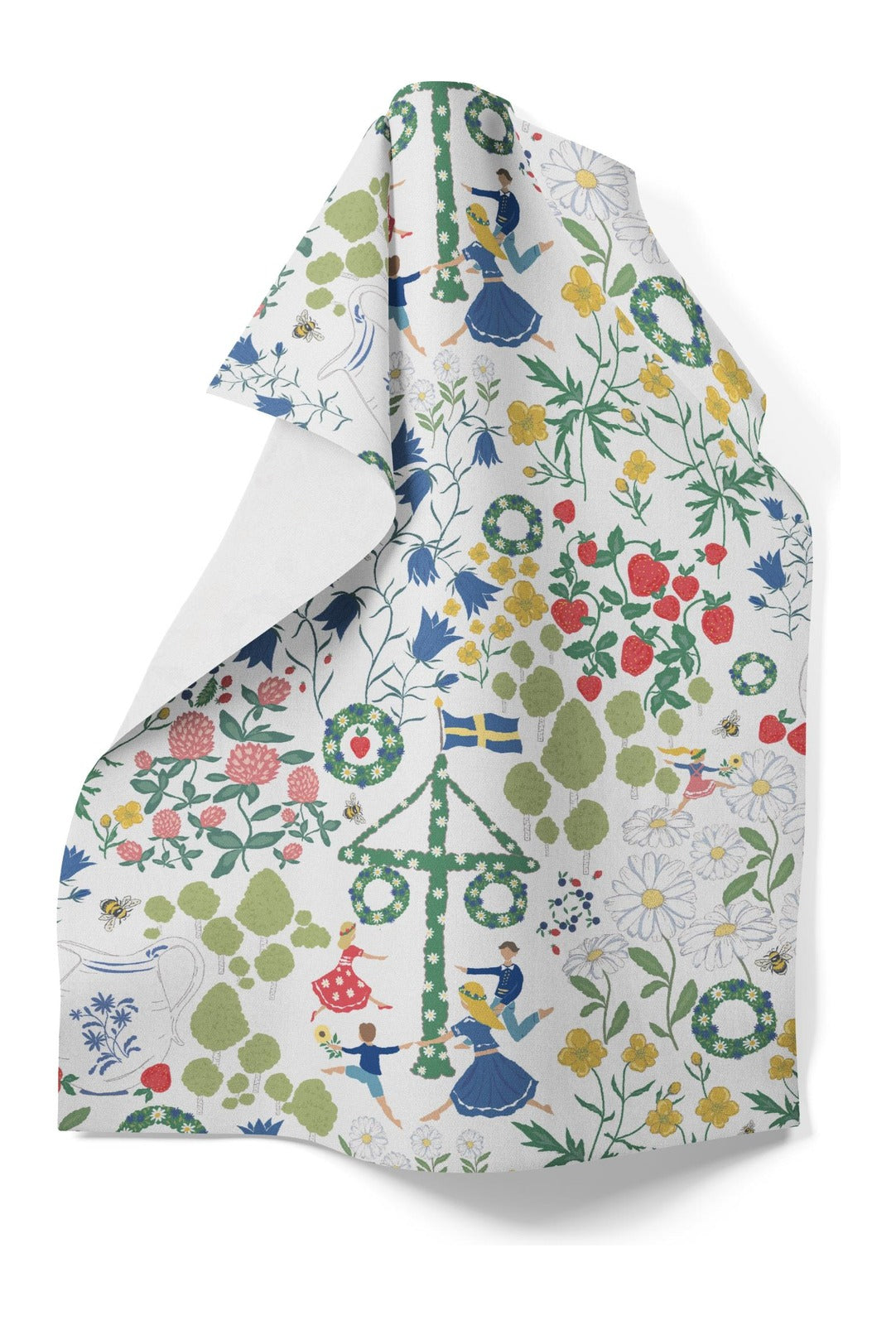 Midsommardans Geschirrtuch 46×70 cm