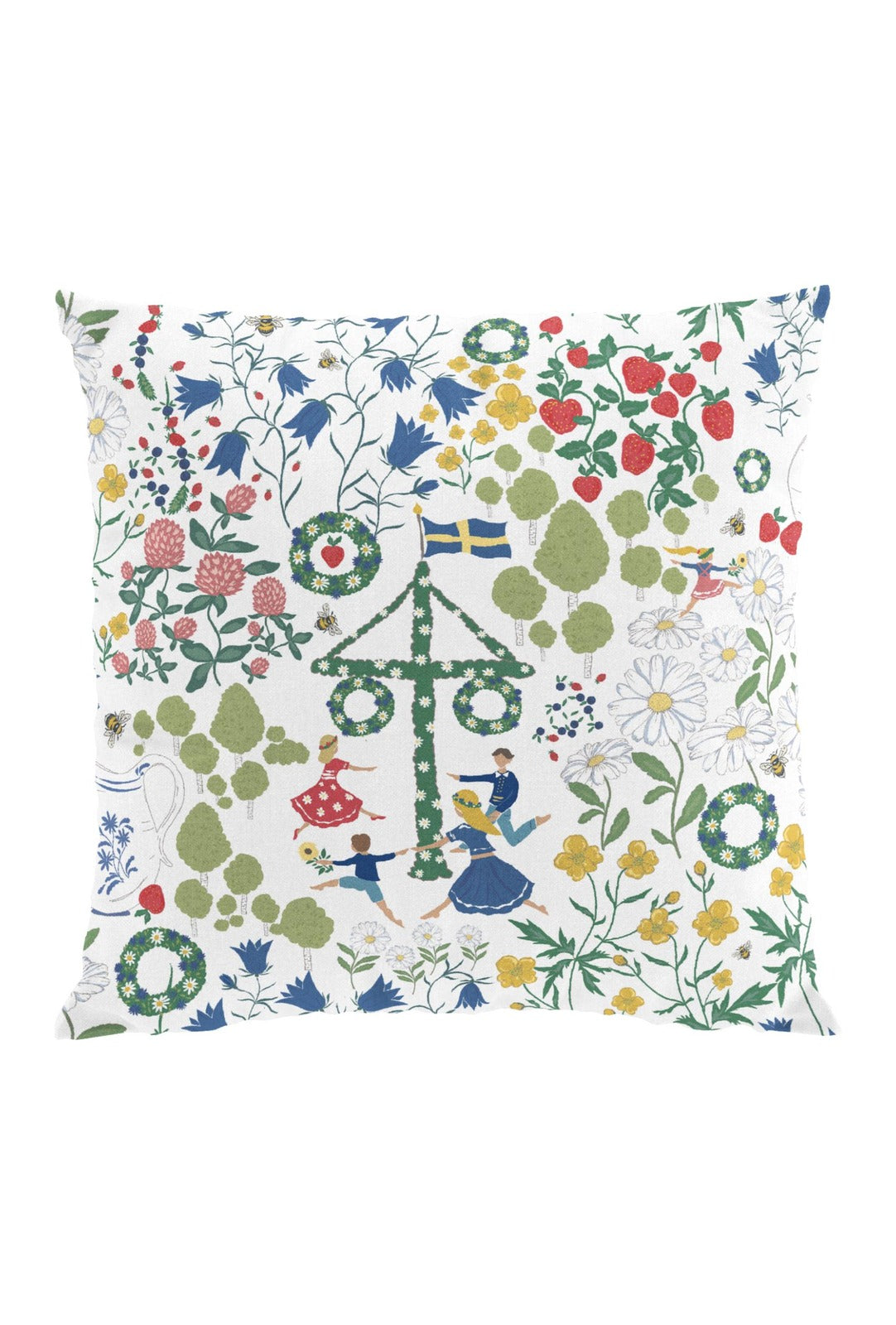 Midsommardans Kissenbezug 47×47 cm
