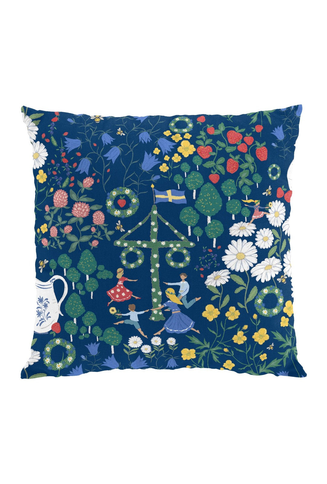 Midsommardans Kissenbezug 47×47 cm