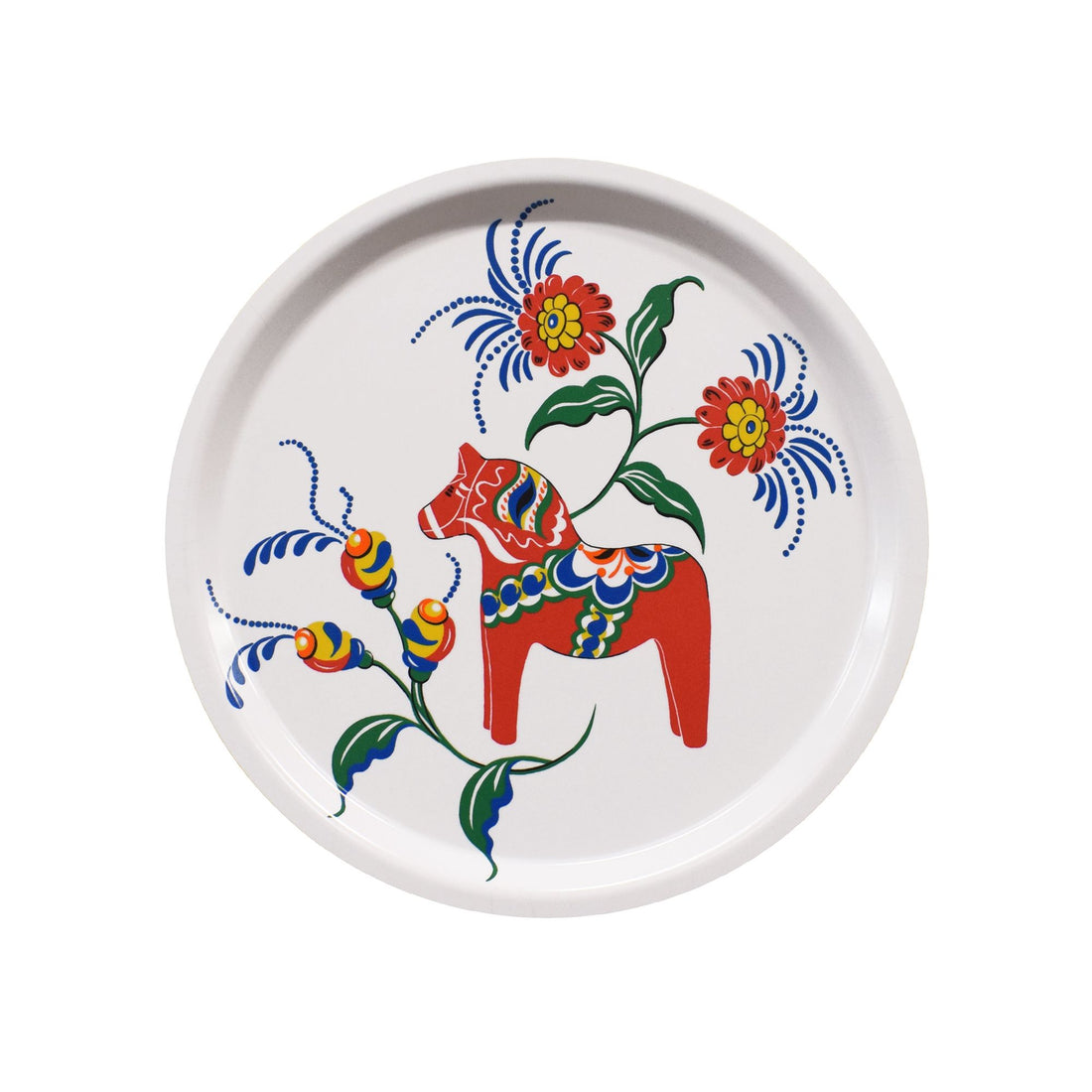 Leksand Offwhite Ronde Dienblad – 31 cm
