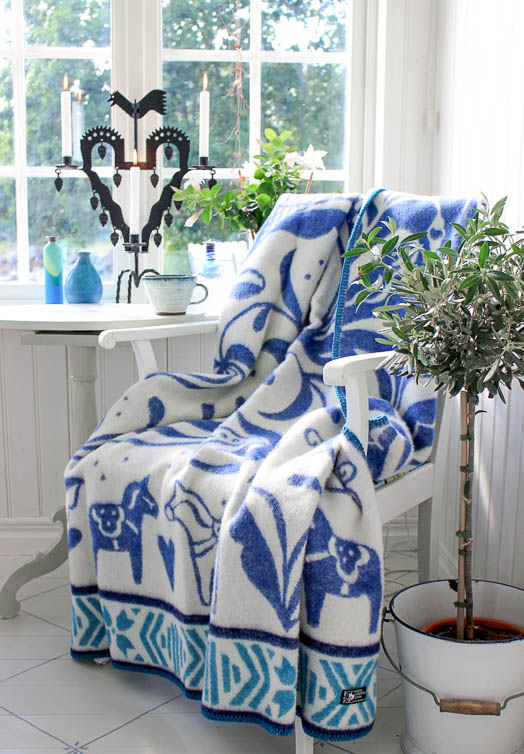 wollen-deken-dala-paard-kurbits-blauw