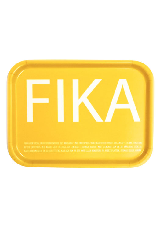 Fika serveringsbricka - 27 x 20 cm