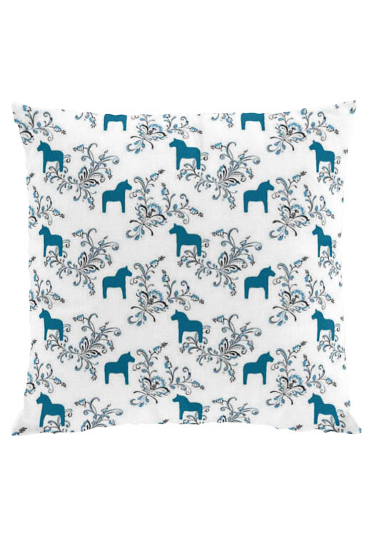 kussenovertrek-dala-paard-kurbits-mini-zwart-blauw