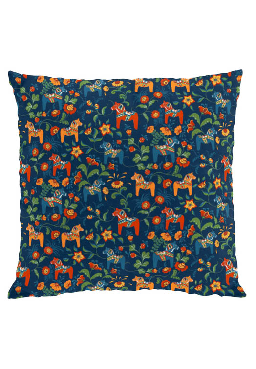 kussenovertrek-dala-paard-mini-blauw