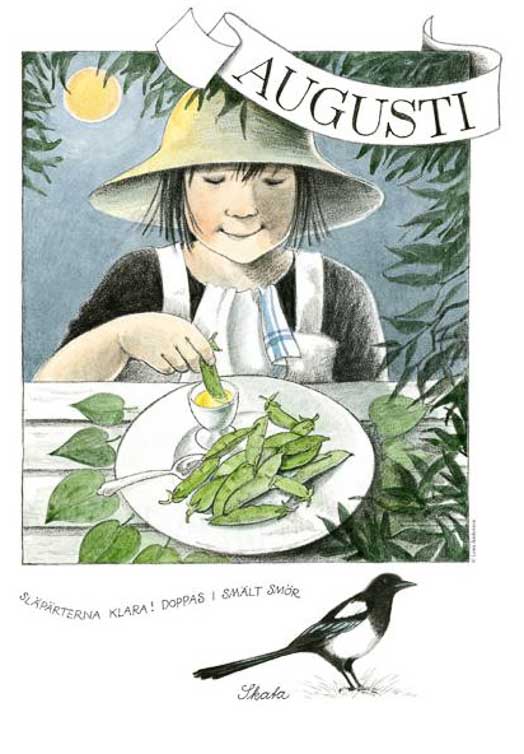 linneas-maandposters-lena-andersson-augustus