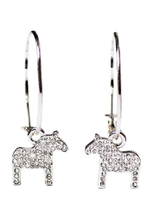 Oorhangers Dalapaard Kristal Zilver Brilliant
