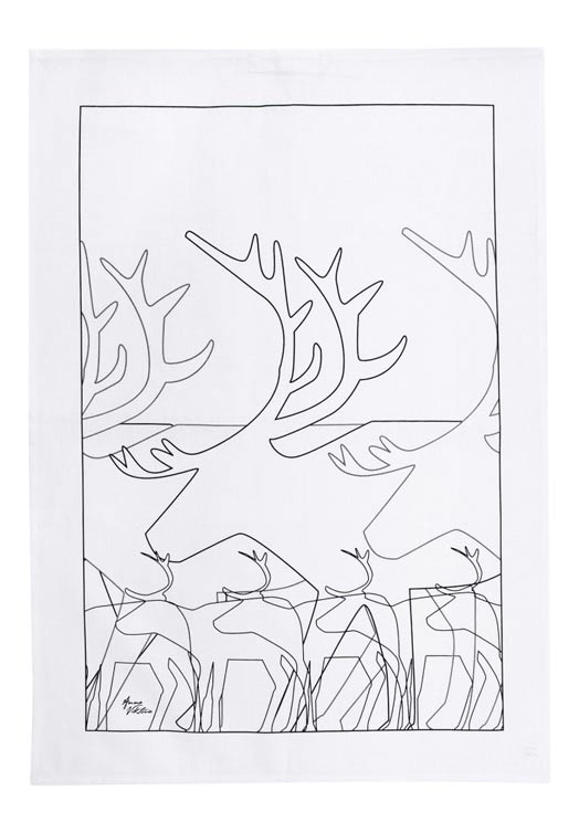 rendier-theedoek-wit-zwart