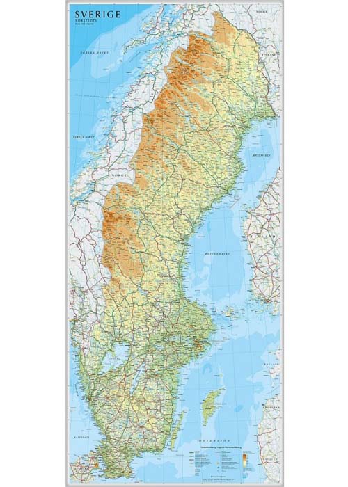 wandkaart-zweden