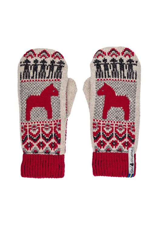 Wollhandschuhe Dala Horse jbro