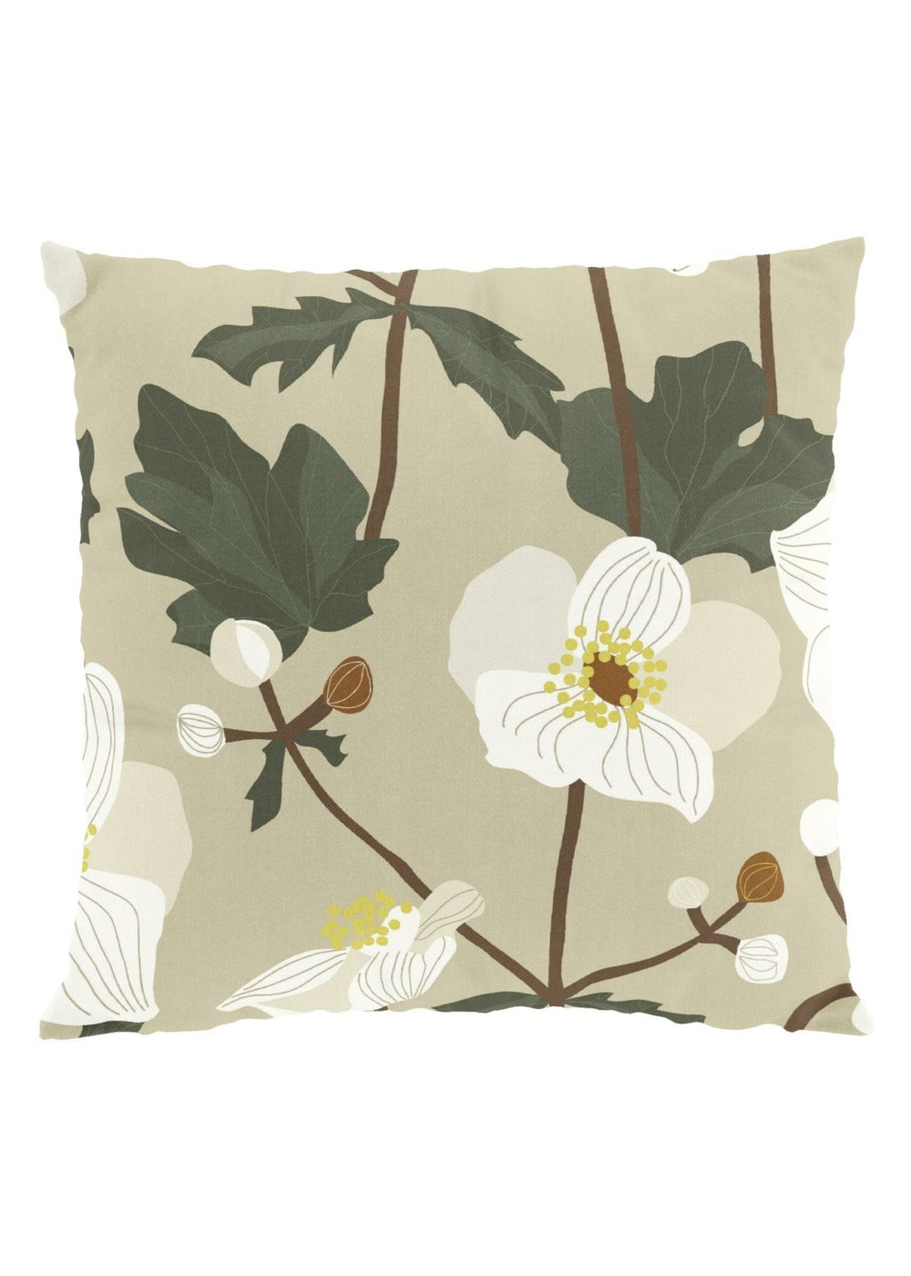 Anemon kuddfodral Beige