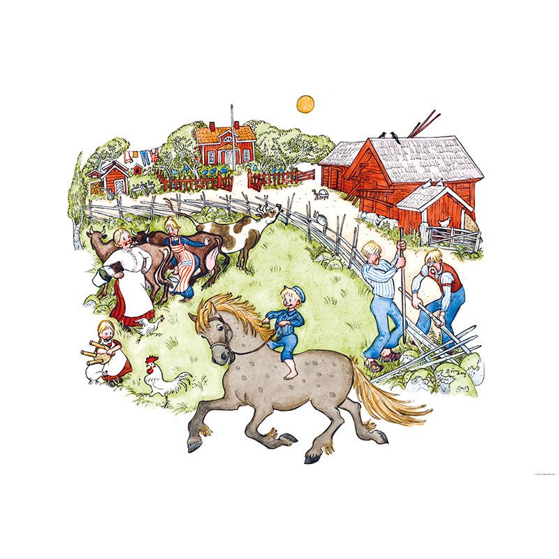 Emil of Lönneberga Poster – Katthult Farm
