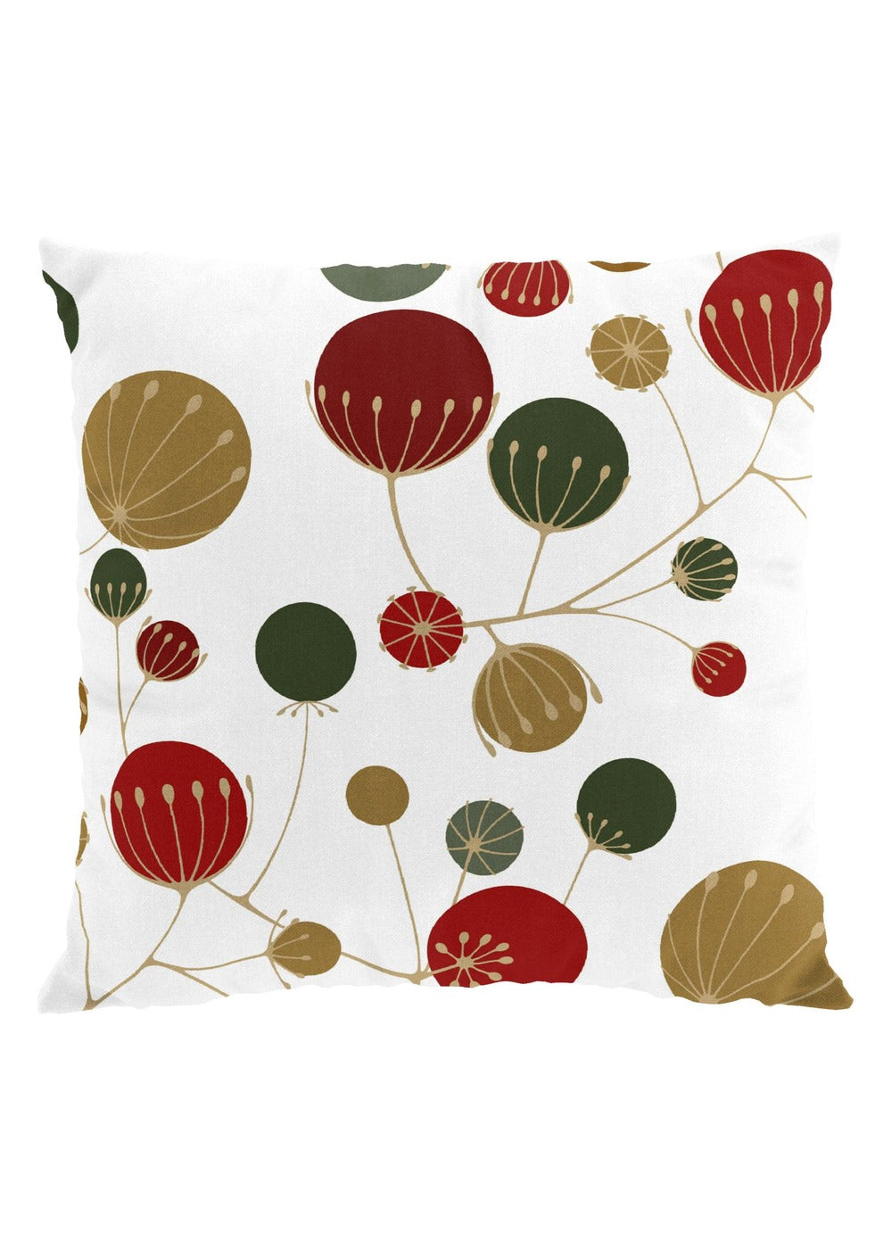 Frö kussenhoes 47 × 47 cm - Rood & groen