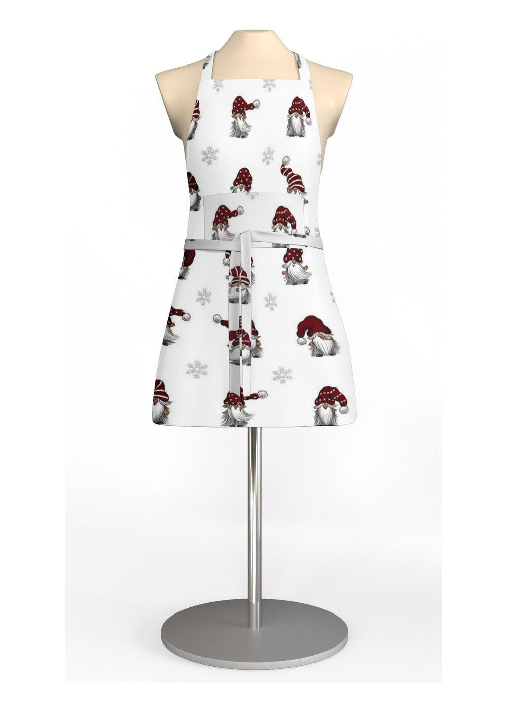 Julian & Co schort met zak - Offwhite & rood
