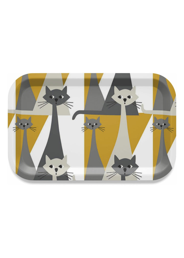 Kitty bricka gul