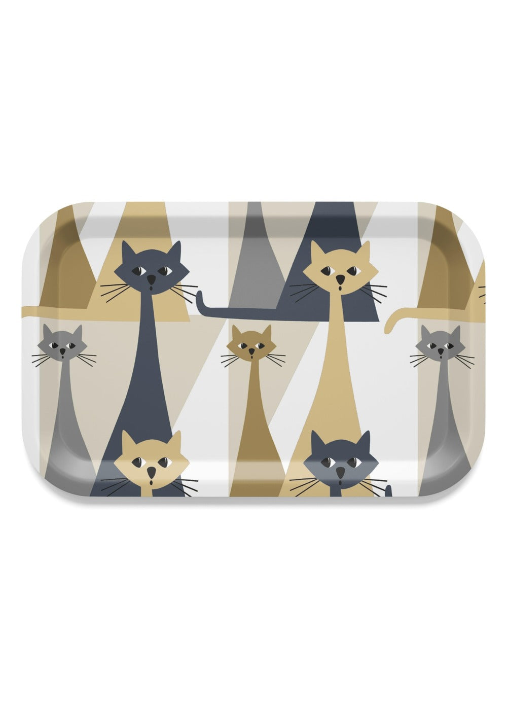 Kitty bricka guld