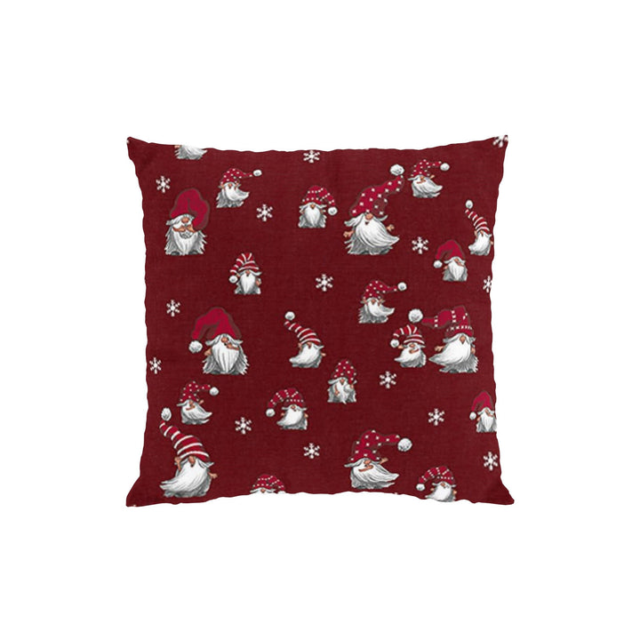 Cushion Cover with Christmas Gnomes – 47x47 cm