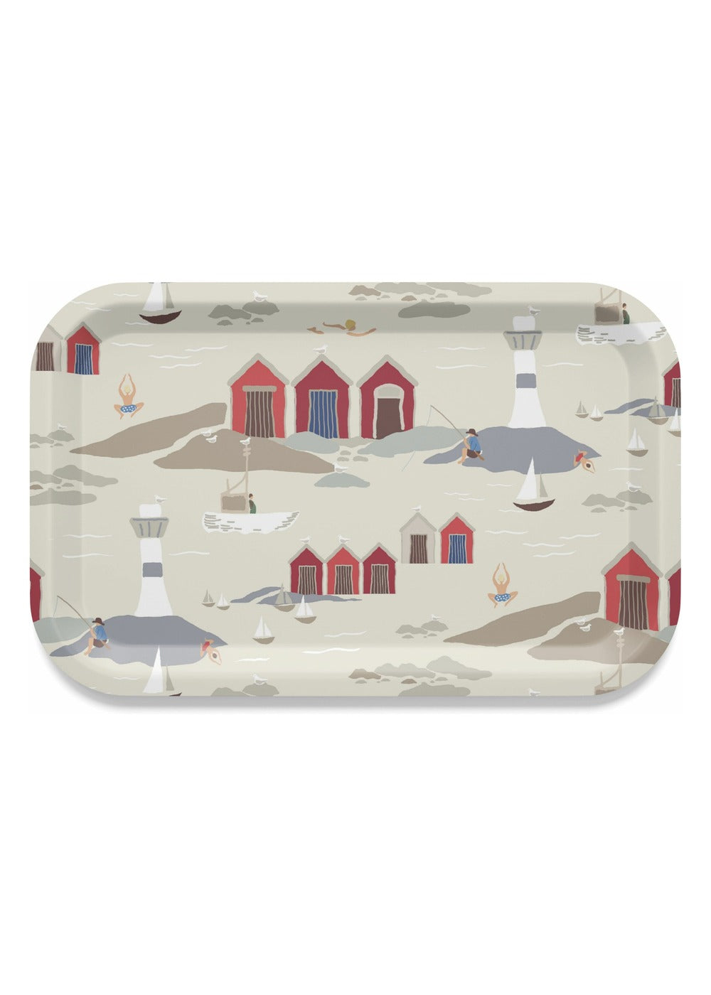 Kust dienblad 20×27 cm - Beige