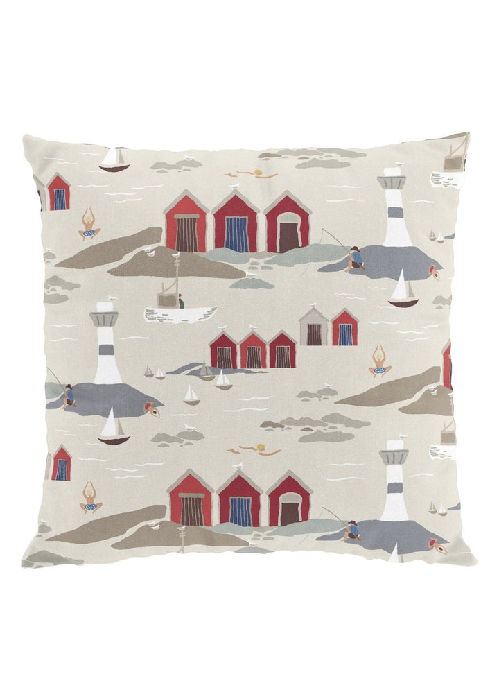 Kust kussenhoes 47×47 cm - Beige