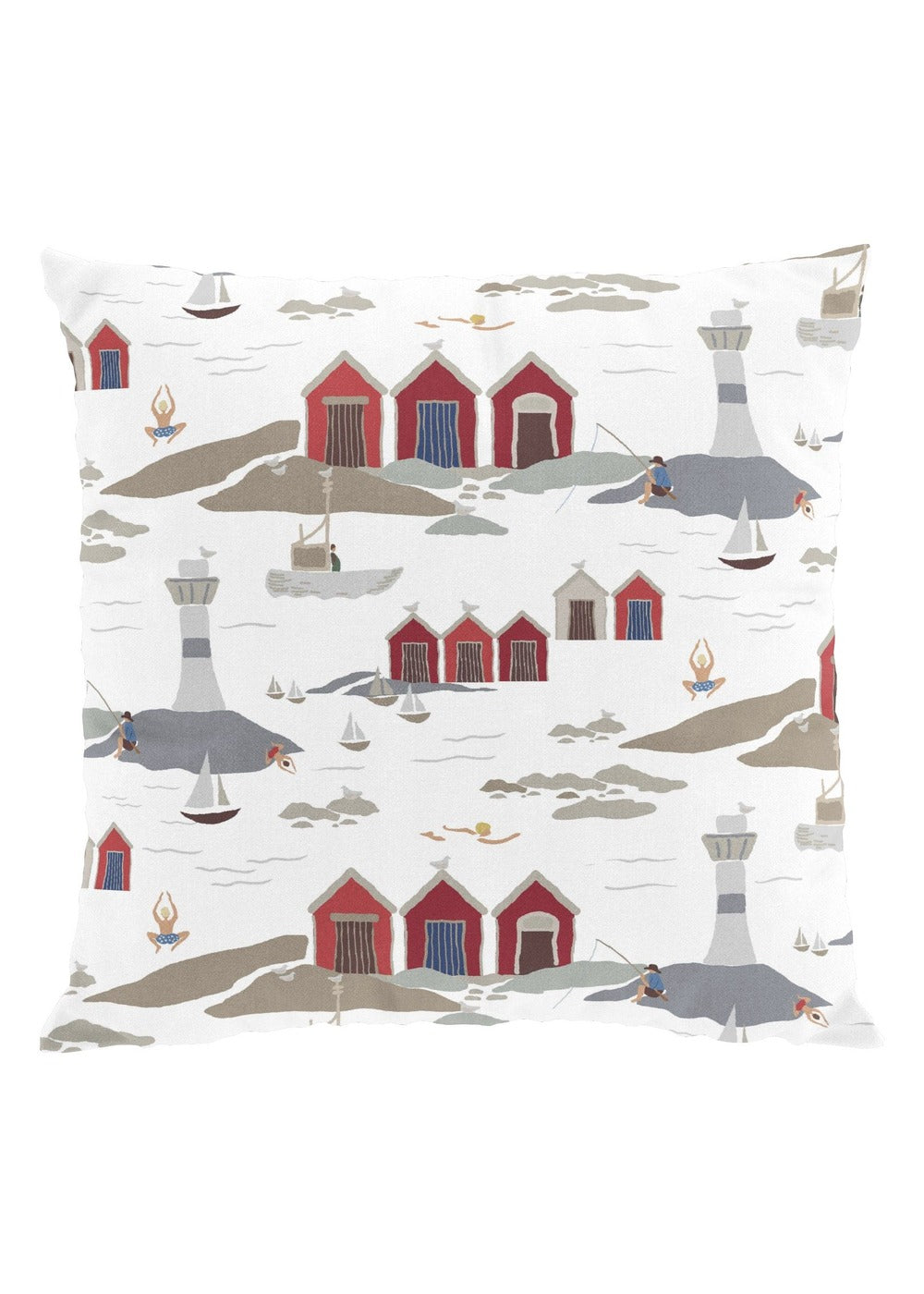 Kust kussenhoes 47×47 cm - Offwhite