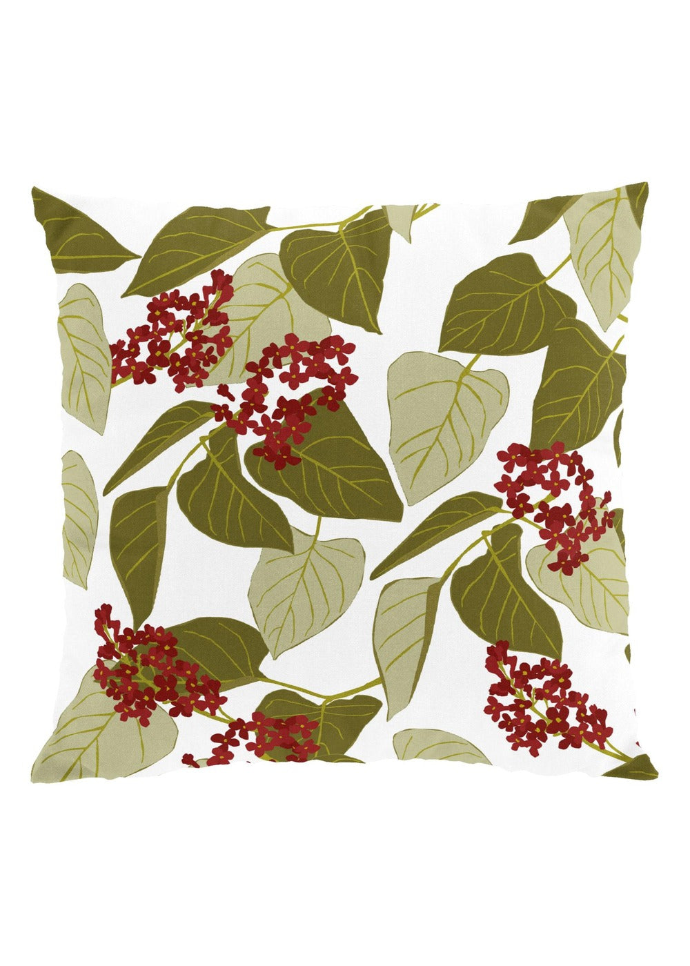 Vid Fikabordet kussenhoes 47×47 cm - Rood