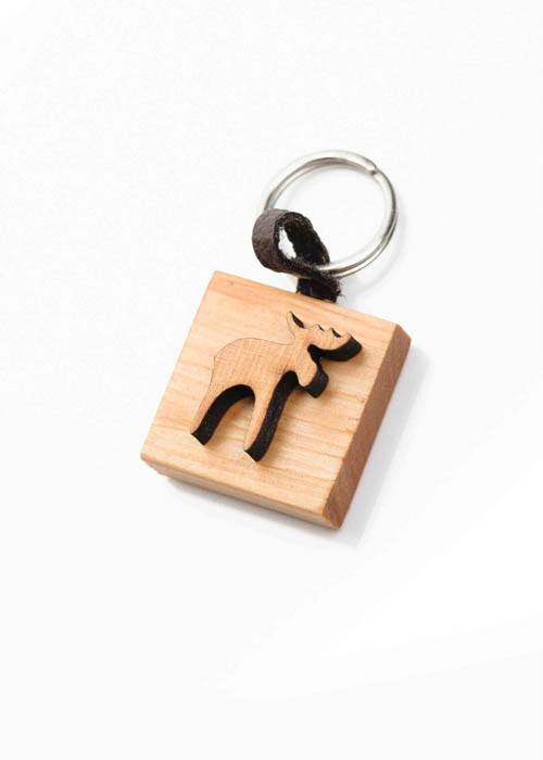 Keychain moose